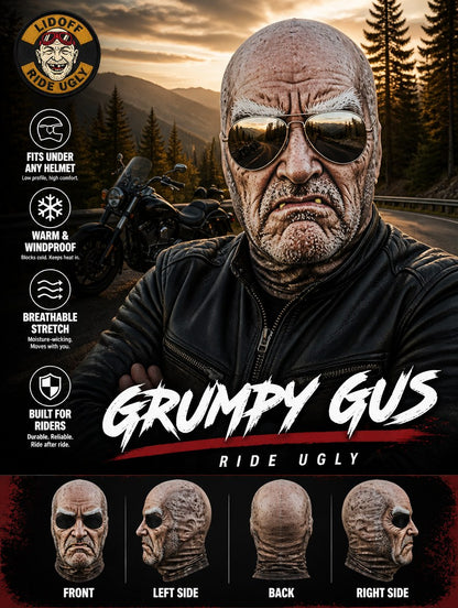 Grumpy Gus LidOff face mask
