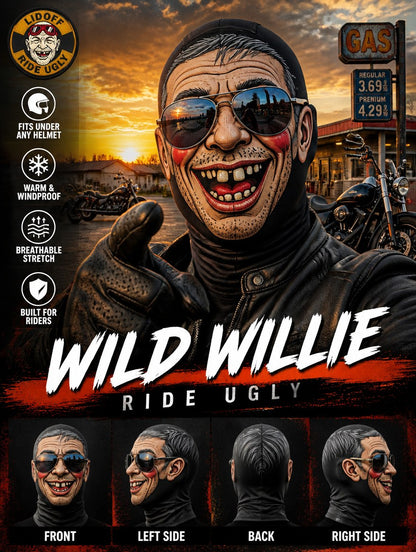 Wild Willie LidOff face mask